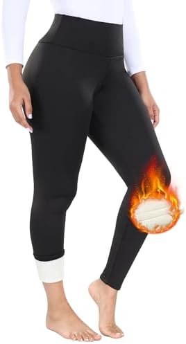 Cozy Up with CHRLEISURE Winter Leggings: A Fleece-Lined Review插图3