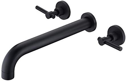 Effortless Luxury: Two Handle Wall Mount Tub Faucet Review插图1