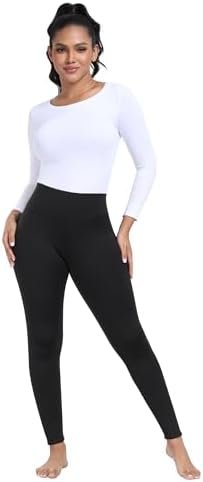 Cozy Up with CHRLEISURE Winter Leggings: A Fleece-Lined Review插图1