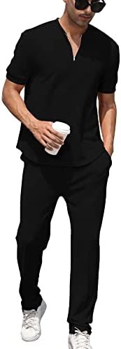 Fashion Forward: Our Honest Review of FZNHQL Men’s Tracksuit Set – The Perfect Blend of Style and Comfort插图3