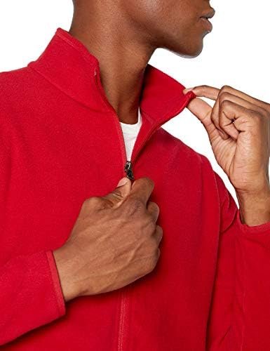 Cozy and Affordable: Our Take on Amazon Essentials Men’s Full-Zip Fleece Jacket插图5