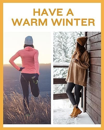 Cozy Up with CHRLEISURE Winter Leggings: A Fleece-Lined Review插图