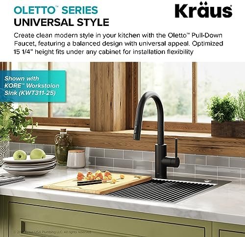 Effortless Elegance: Oletto Top Mount Kitchen Faucet Review插图7