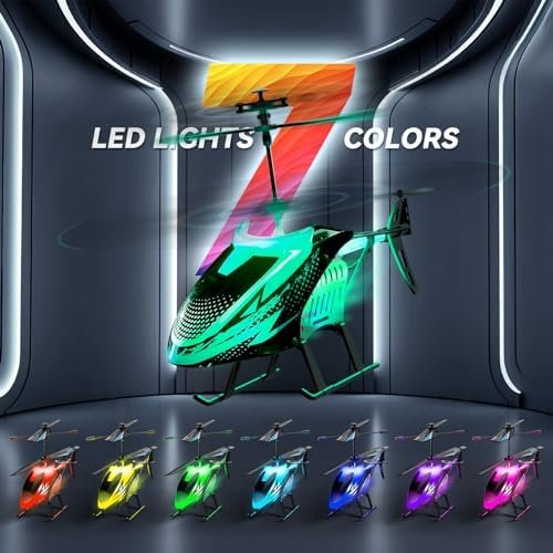 Bussgo RC Helicopters: Mesmerizing LED Lights & Easy Control for Beginners!插图3