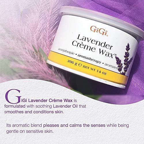 Experience the Aromatic Bliss: GiGi Lavender Creme Wax – Soothing Hair Removal for Sensitive Skin插图2