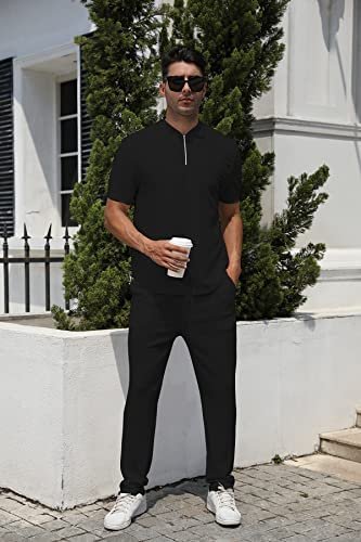 Fashion Forward: Our Honest Review of FZNHQL Men’s Tracksuit Set – The Perfect Blend of Style and Comfort插图2