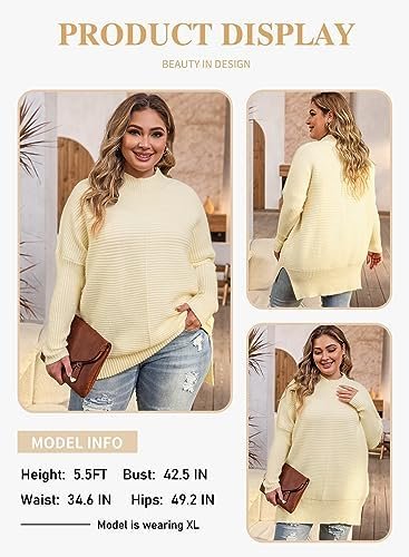 Cozy Chic: Unleash Your Style with the Versatile Eytino Oversized Knit Tunic插图2