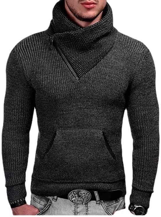 Cozy Vibes: Review of the Men’s High Neck Knitted Sweater插图3