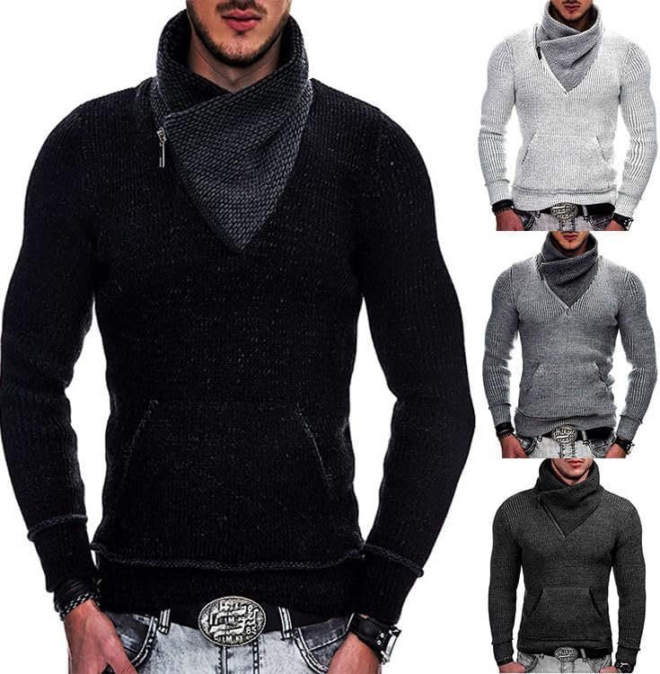 Cozy Vibes: Review of the Men’s High Neck Knitted Sweater插图4